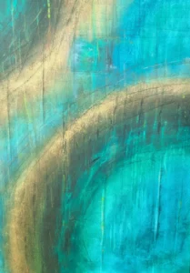 Œuvre originale SICD, peinture acrylique, de Vanessa Drouhin - région de Montpellier