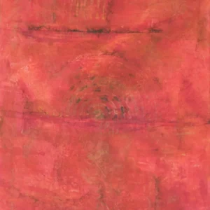 Œuvre originale Rouge#1, peinture acrylique, de Vanessa Drouhin - région de Montpellier