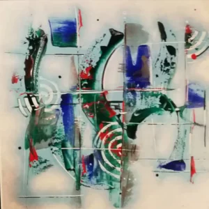 Œuvre originale Labysens, peinture acrylique, de Vanessa Drouhin - région de Montpellier