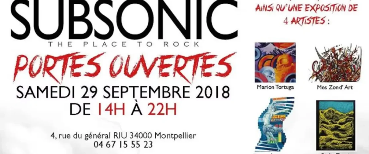 exposition collective 2018 Subsonic